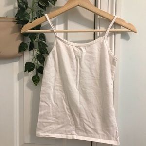 Abercrombie kids white cami size 13/14